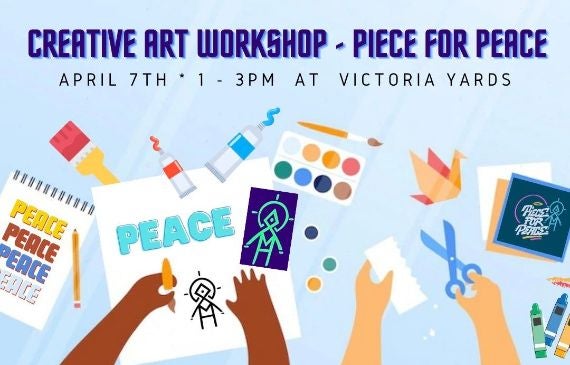 More Info for Creative Art Workshop - Piece for PEACE 