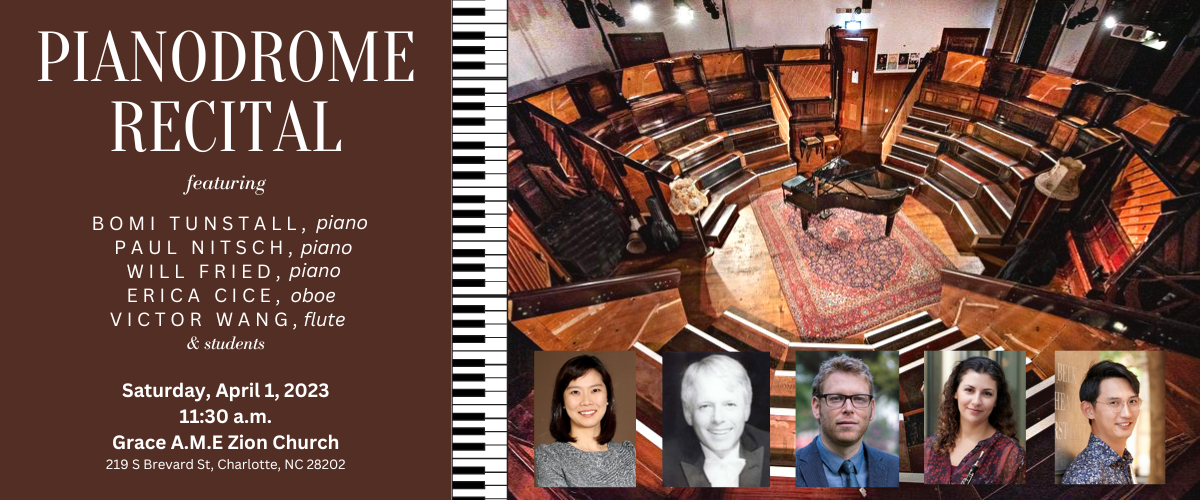 Pianodrome Recital with Bomi Tunstall & Guest Artists